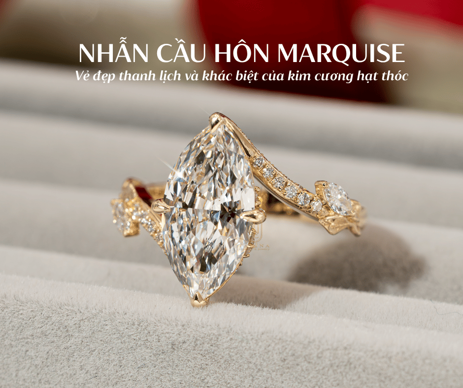 NHẪN MARQUISE DIAMOND