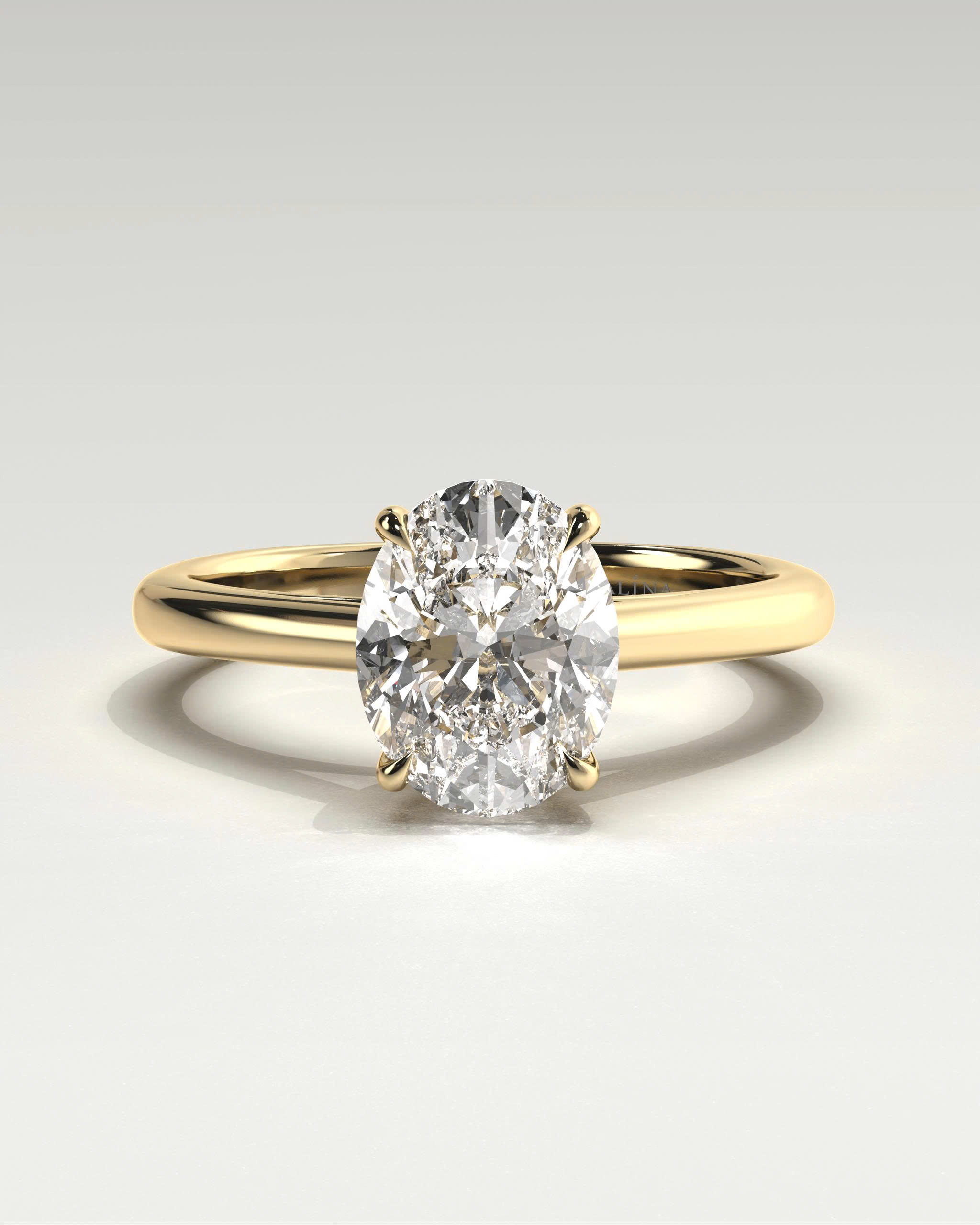 2ct Oval Labgrown Diamond Ring