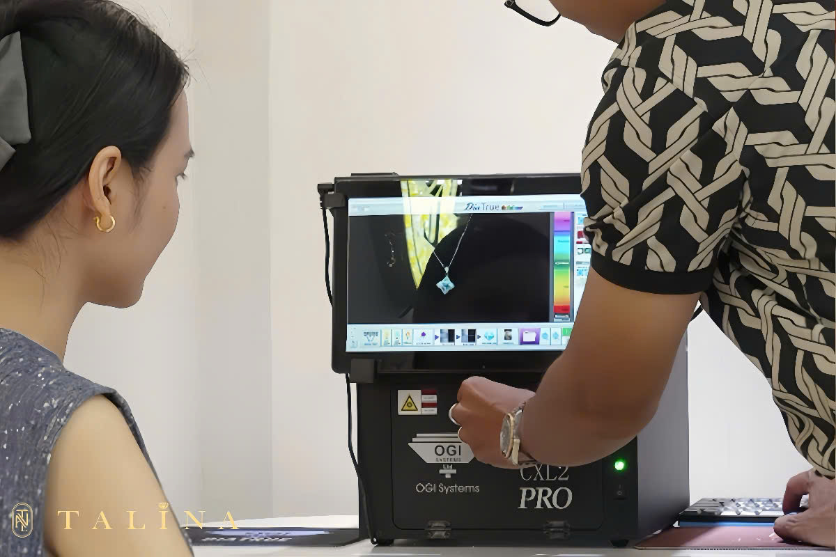 TALINA đầu tư máy kiểm tra kim cương OGI DIATRUE CXL2 PRO